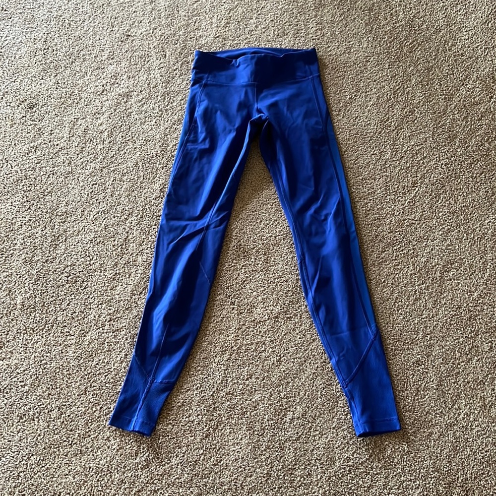 blue lululemon leggings